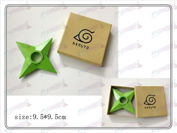 Naruto clássicos mãos caixas (verde) plástico