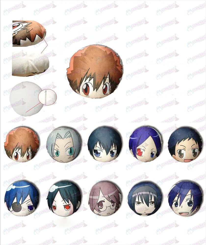 Anime Avatar travesseiro round (seção opcional) a