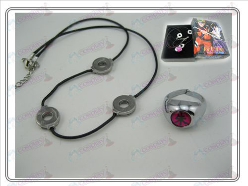Uchiha Itachi colar + anel (piece)