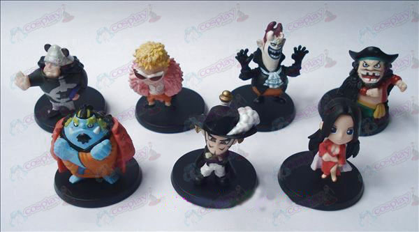 28 em nome de sete modelos One Piece Acessórios berço boneca (7 / set)