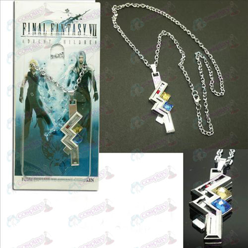Final Fantasy Accessories13 Trovão usando colar