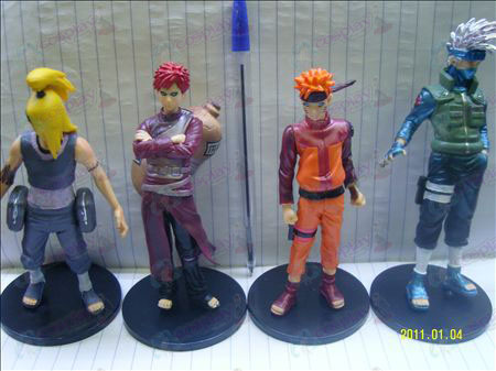 Ultra cor de base quatro modelos de Naruto boneca