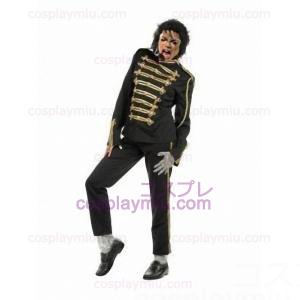 Michael Jackson Militar Príncipe Cosplay Preto