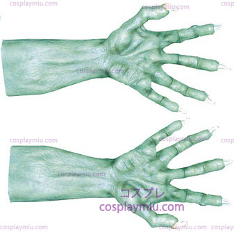 Mãos Monstro finais Verde