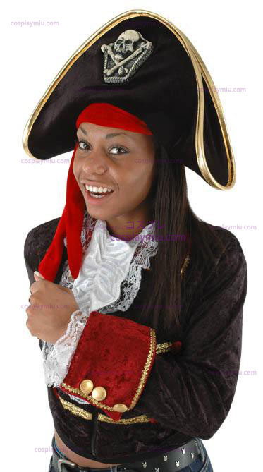 Pirate Hat com tranças frisadas