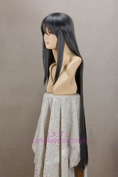 Madoka Magica Akemi Homura longa peruca de Cosplay