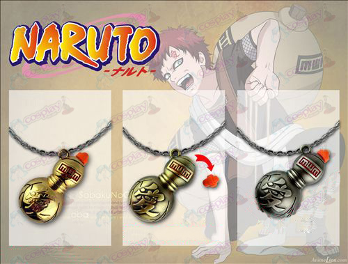 Naruto aberturas colar cabaça 3 cores disponíveis