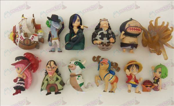 12 de One Piece acessórios da boneca