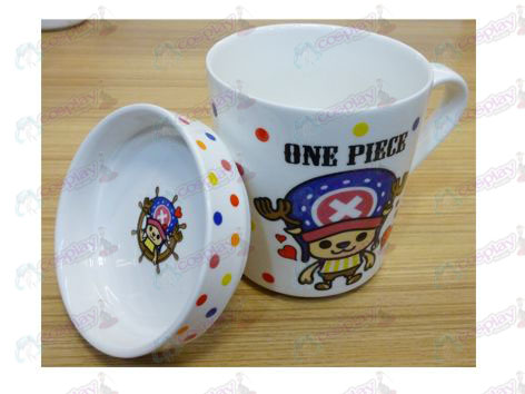 One Piece Acessórios anos Houqiao Ba cerâmica copo