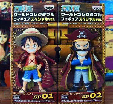 One Piece Acessórios Special Edition + Roger Q Luffy boneca