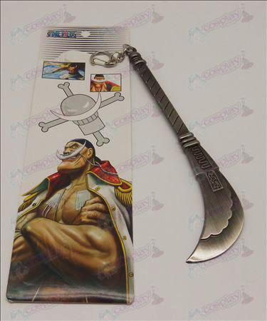 One Piece Acessórios branco fivela faca barba (20cm Large)