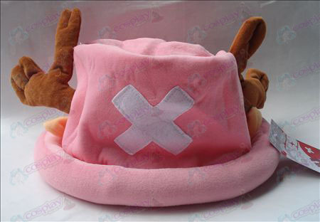 Chapéu de pelúcia Chopper (rosa)