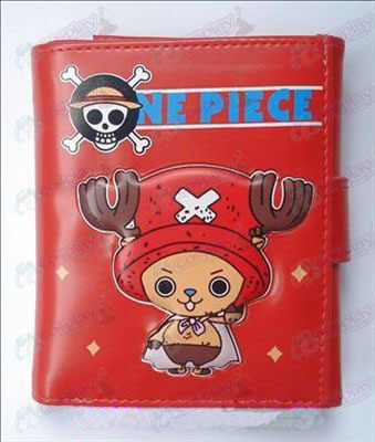 Q versão de One Piece Acessórios Chopper Wallet granel (Red)