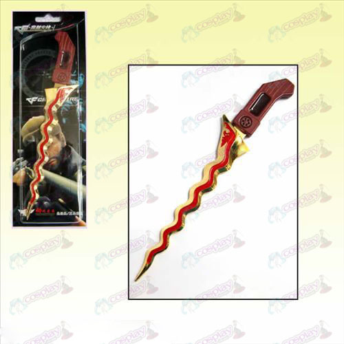 CrossFire Accessories18CM Malay espada (ouro)