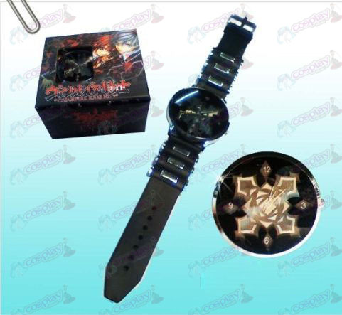 Vampire knight Acessórios Preto relógios