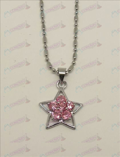 Blister Lucky Star Acessórios Diamante Colar (rosa)