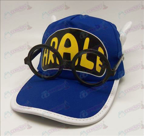 Ala Lei chapéu + óculos (azul)