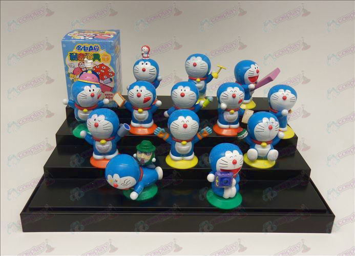 13 modelos misterioso adereços Doraemon boneca