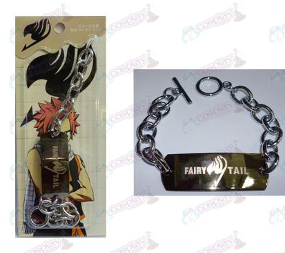 Fairy Tail Acessórios Big O bracelete cadeia palavra