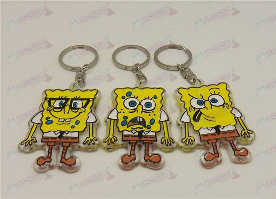 SpongeBob SquarePants Acessórios orgânica Keychain (6 / set)