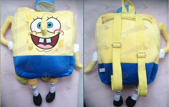 Cap SpongeBob SquarePants Acessórios Backpack 26 * 45 centímetros