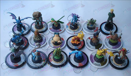 Genuine 18 modelos Pokemon Acessórios (seis centímetros)