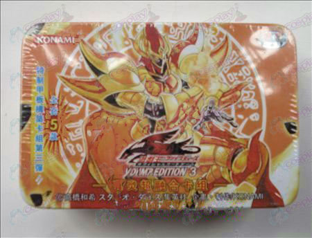 Tin Genuine Yu-Gi-Oh! Acessórios Card (Cartão verdadeira inflamação super grupo ATM)