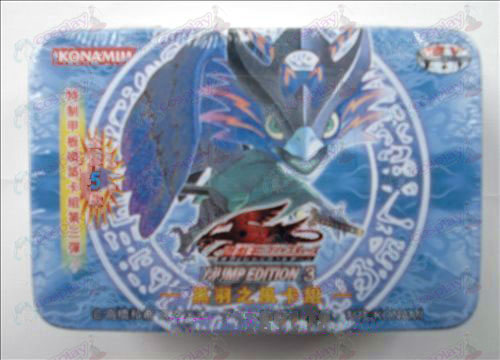 Tin Genuine Yu-Gi-Oh! Acessórios Cartão (Black Feather grupo cartão de vento)