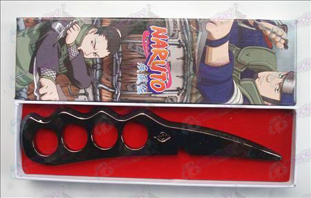 Naruto Asma armas de ferro (preto)