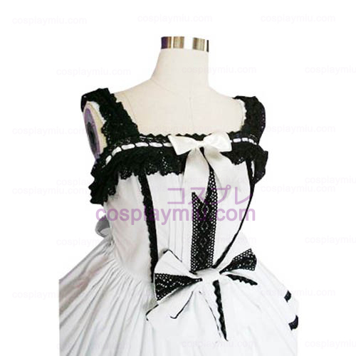 Lace Aparada Gothic Lolita vestido de Cosplay
