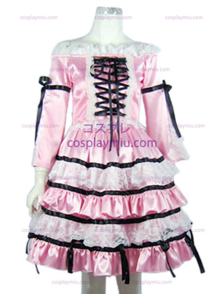 Lolita vestido (rosa)