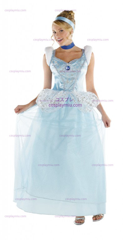 Mulheres Disney Deluxe Cinderela Costume