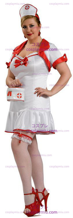 Segredo Desejos Costume Enfermeira Plus Size