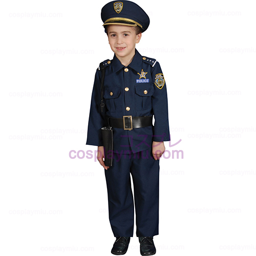 Polícia deluxe Costume Criança