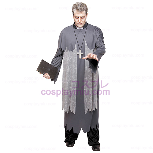 Pai Adulto Priest Fantasma Além disso Costume