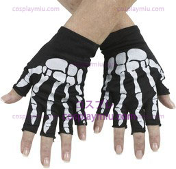 Óssea Fingerless Gloves Branco