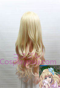 Macross Sheryl Nome colorido longo peruca de Cosplay